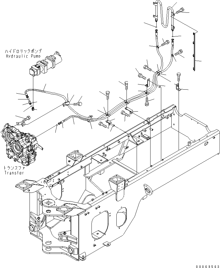 Кронштейн 203-97-74120 KOMATSU