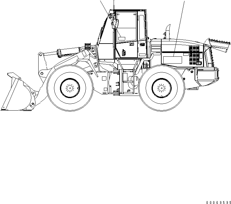 PLATE,WASTE HANDLER 421-93-A1420 KOMATSU