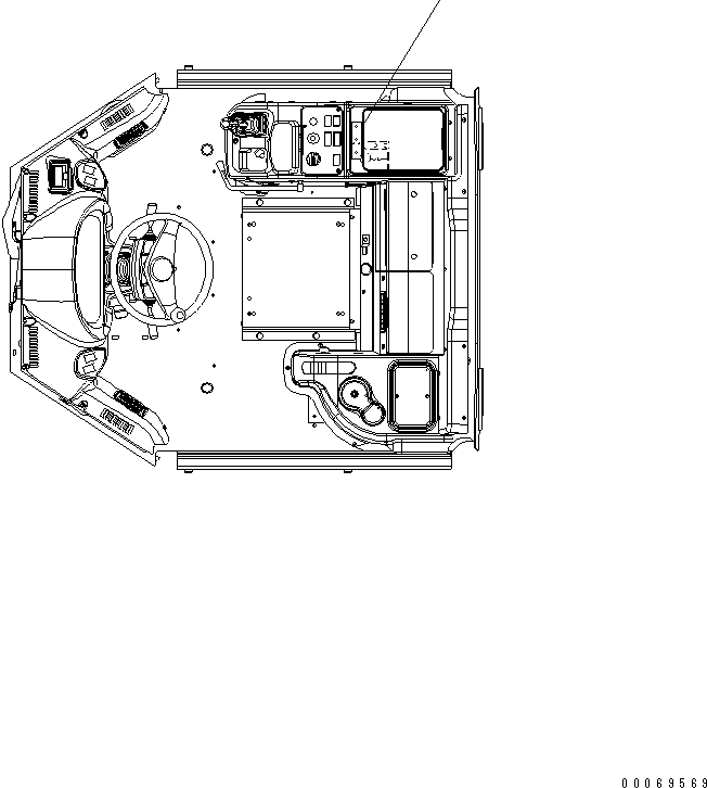 PLATE,HYDRAULIC 418-93-A1380 KOMATSU