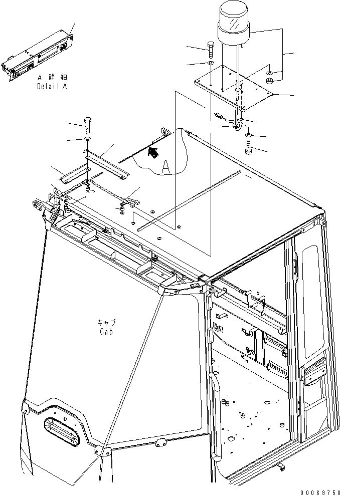 Крышка 418-957-4120 KOMATSU