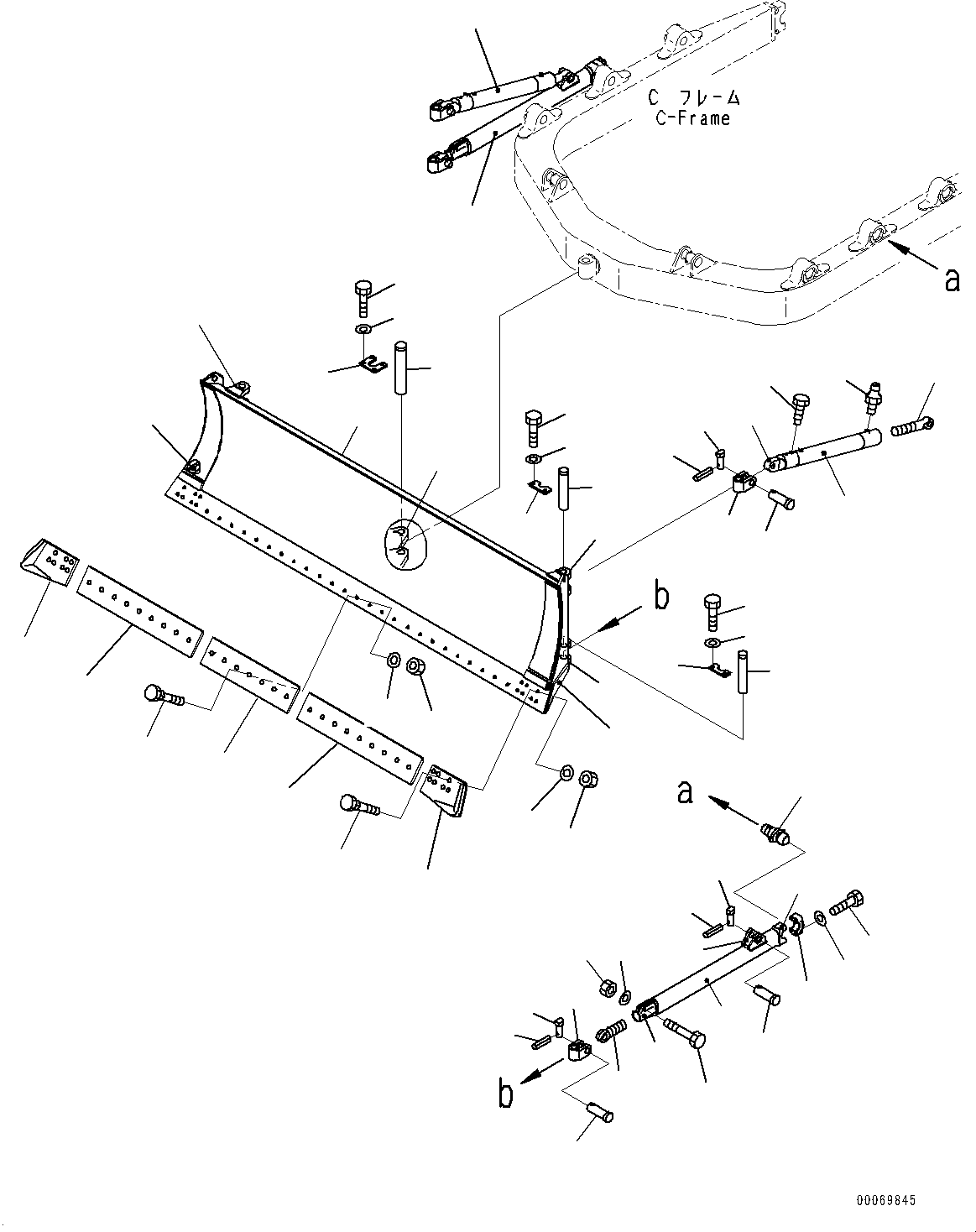 Щётка стеклоочистителя 175-70-21210 KOMATSU