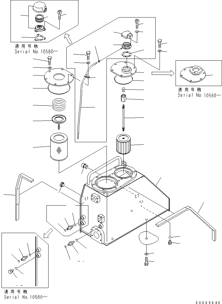 Уплотнение 154-60-72610 KOMATSU