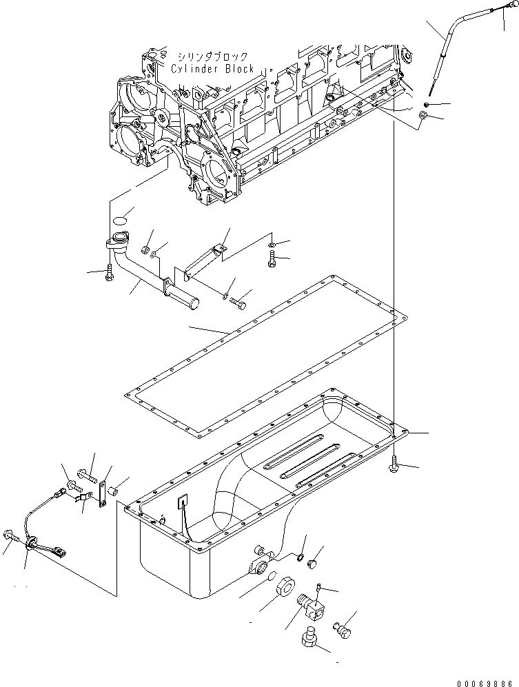 Gauge, Oil Level 6251-21-5340 KOMATSU