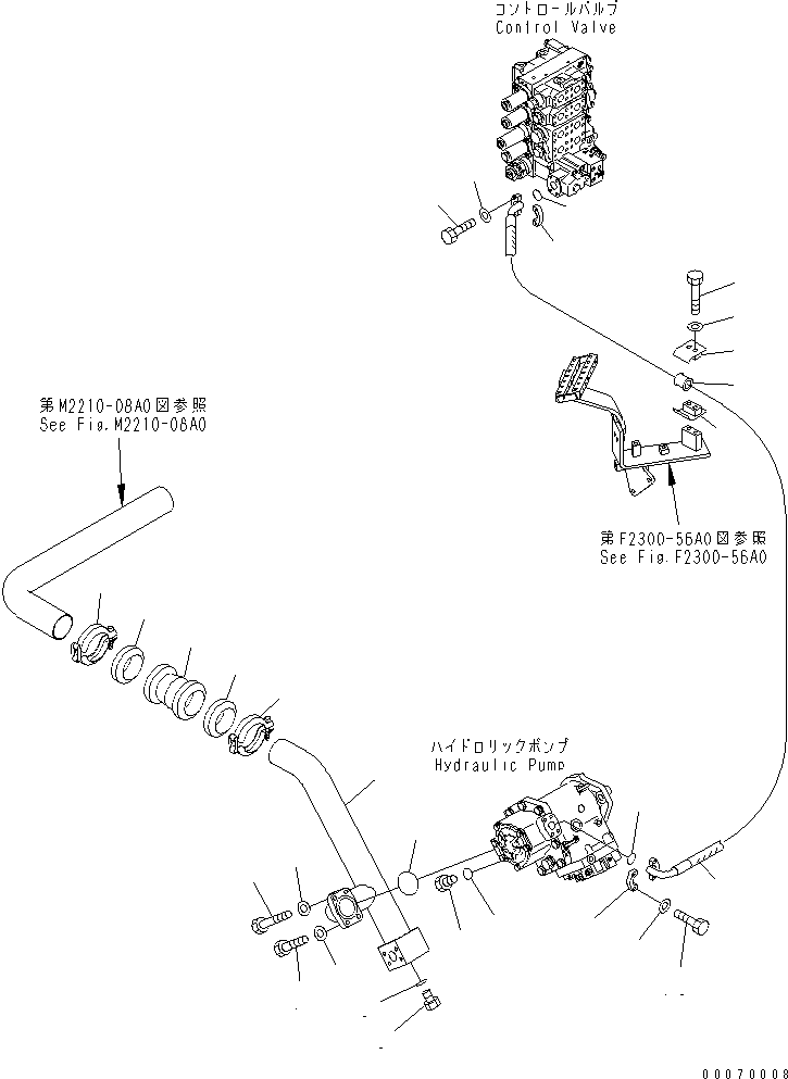 Шланг 17M-61-42111 KOMATSU