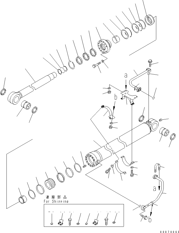 Плунжер 707-71-61320 KOMATSU
