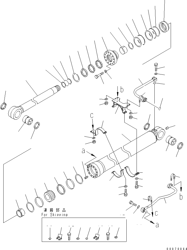 Сервисный комплект 707-99-69540 KOMATSU