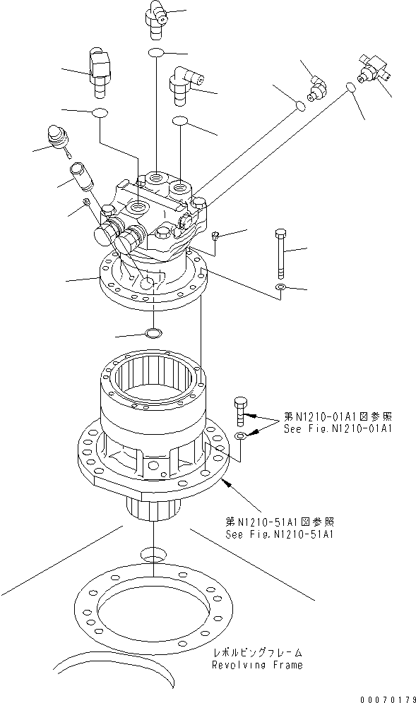 SWING MACHINERY A. (201-26-00090) KOMATSU