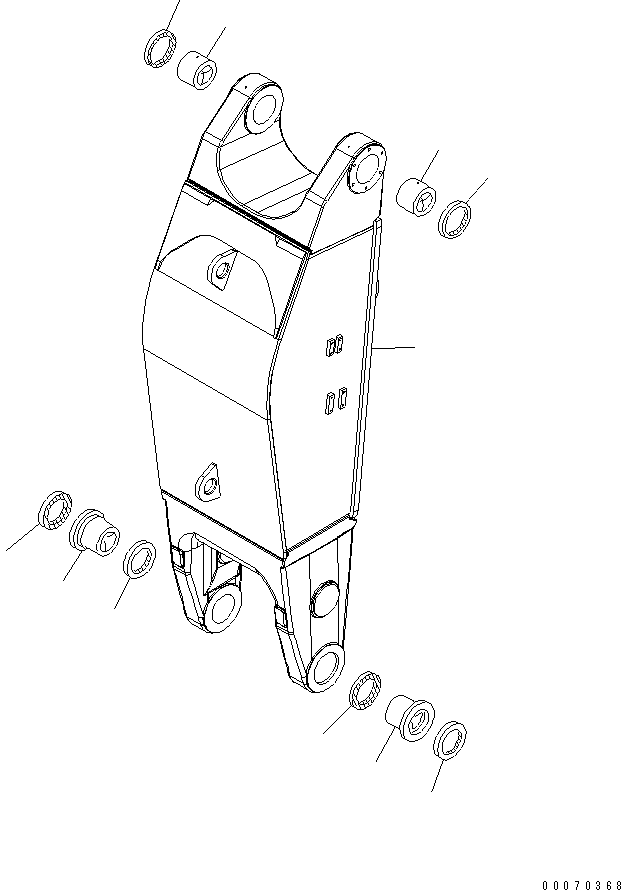Рычаг 21M-72-22110 KOMATSU