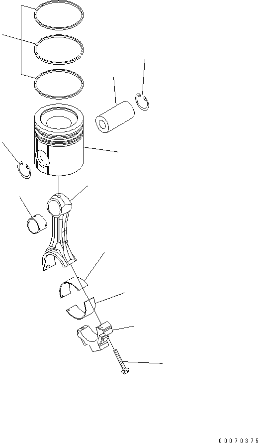 KIT,PISTON 6738-31-2140 KOMATSU