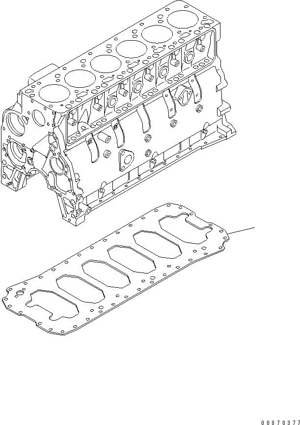 Пластина 6735-21-5151 KOMATSU