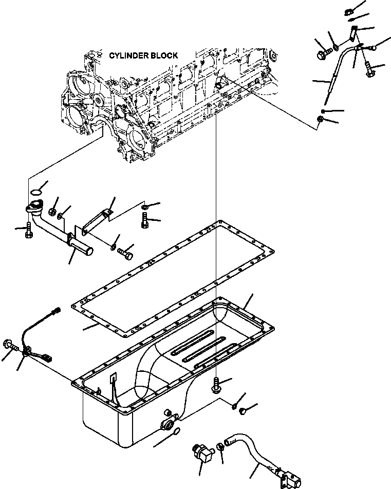 Шланг в сборе 6251-51-6640 KOMATSU