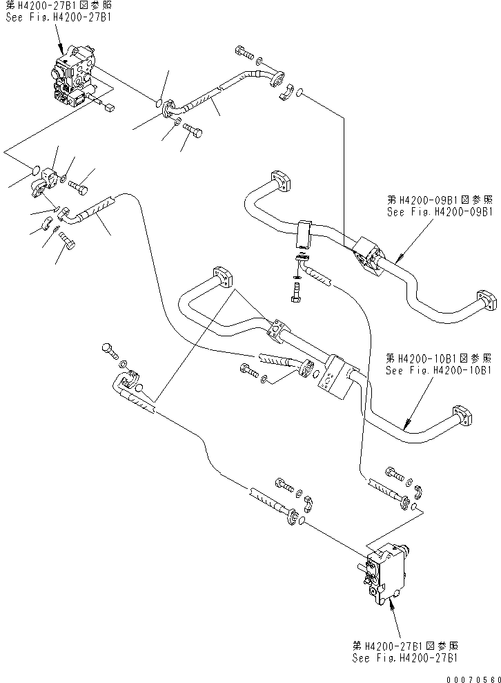 Трубка 426-S99-2811 KOMATSU