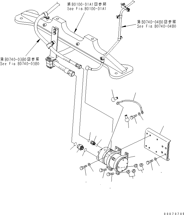 Соединение 561-95-82380 KOMATSU