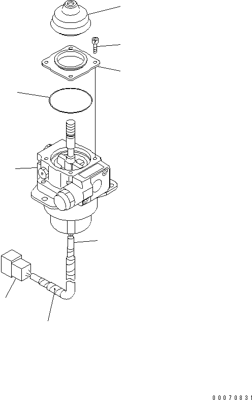 Уплотнительное кольцо круглого сечения 702-16-62740 KOMATSU