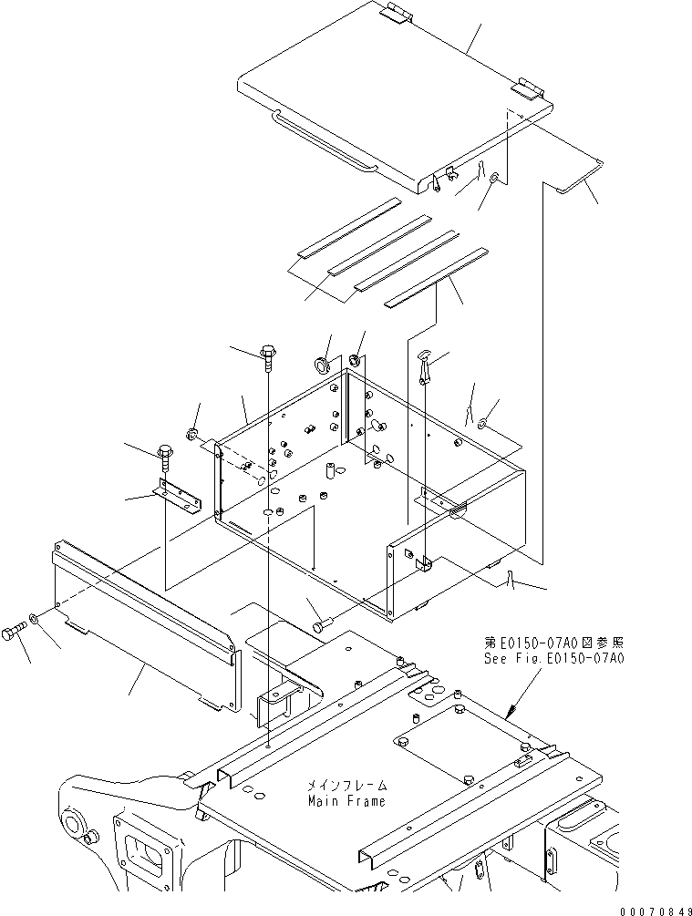 Уголок 569-54-81480NK KOMATSU