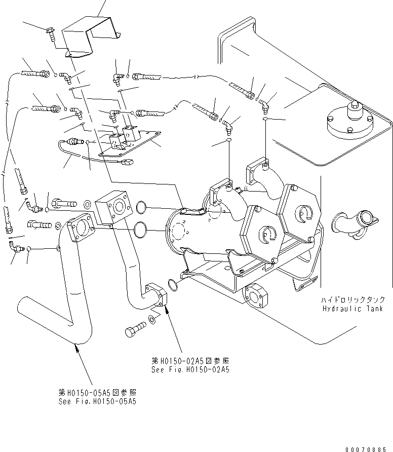 Крышка 569-86-82310 KOMATSU