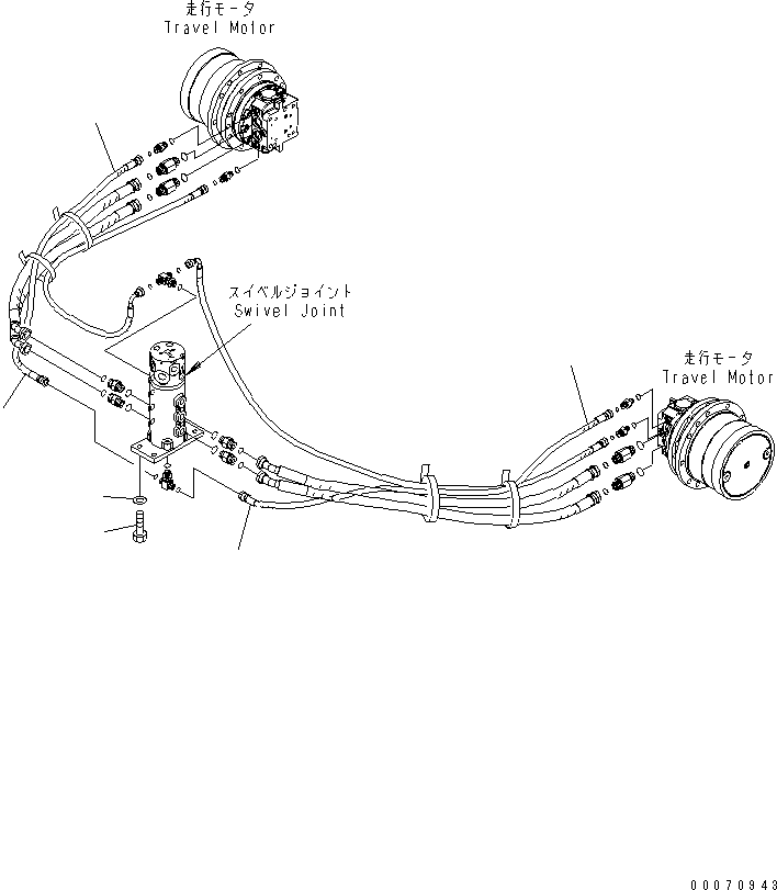 Шланг 22L-62-37110 KOMATSU