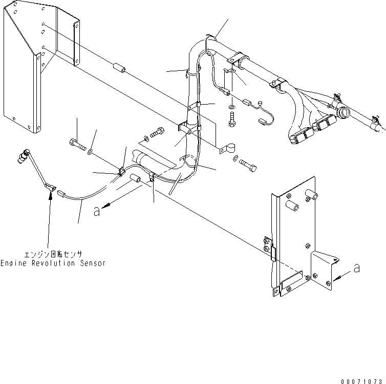 Жгут проводов 561-86-81310 KOMATSU