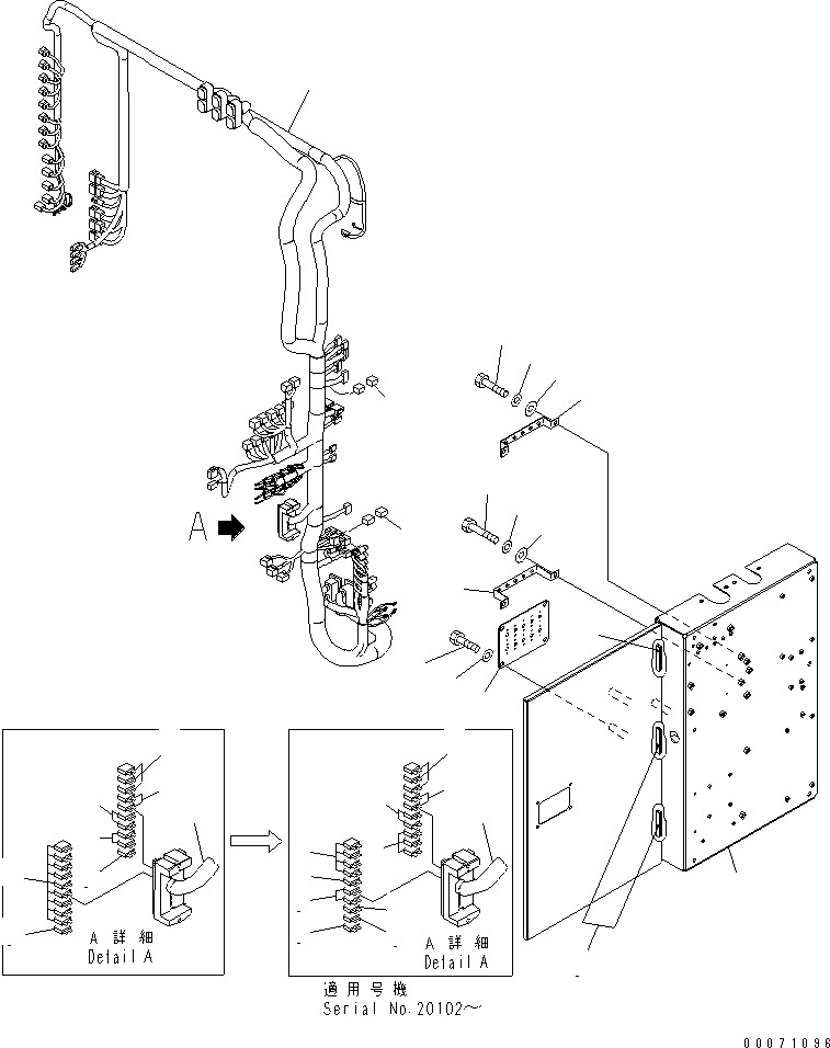 Жгут проводов 21T-06-32174 KOMATSU