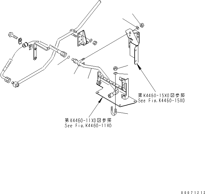 Трубка 427-Z89-2940 KOMATSU