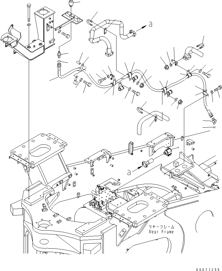 Шланг с торцевым уплотнением 02763-00331 KOMATSU