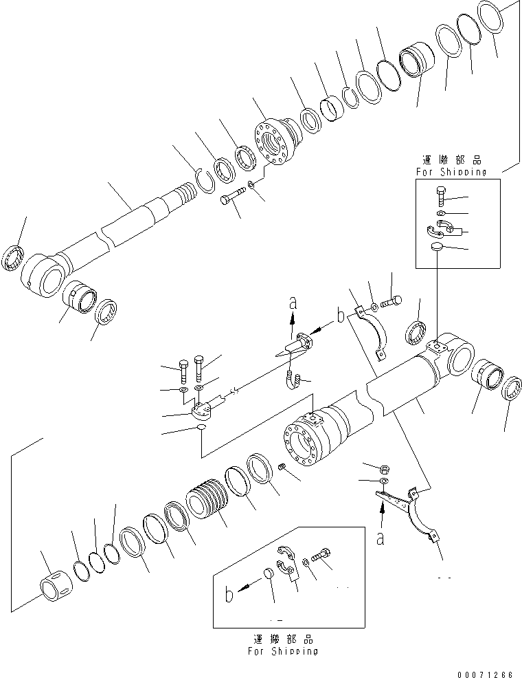 Штифт установочный 416-22-12581 KOMATSU