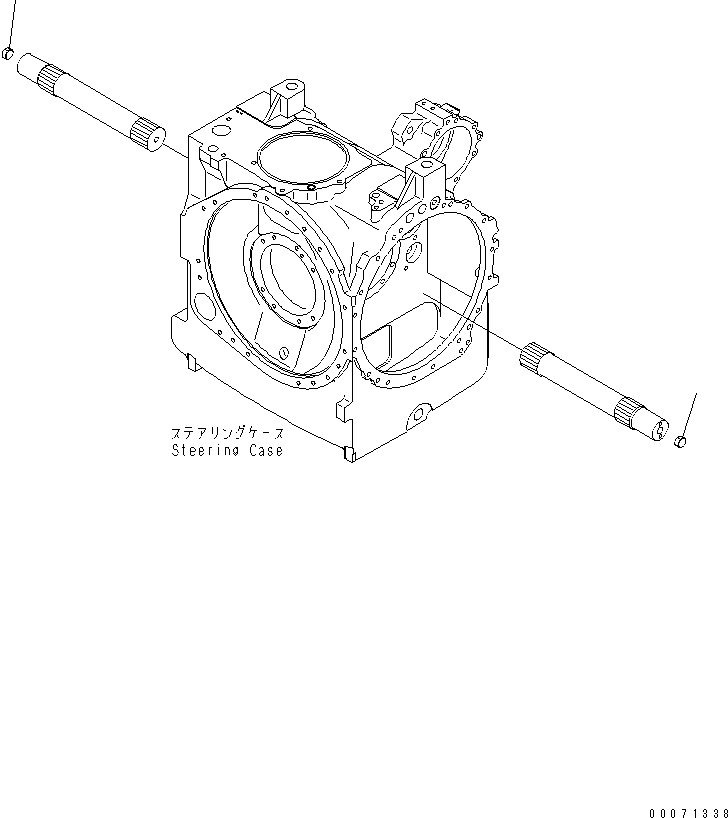 POWER TRAIN ASS'Y (17A-22-40000) KOMATSU