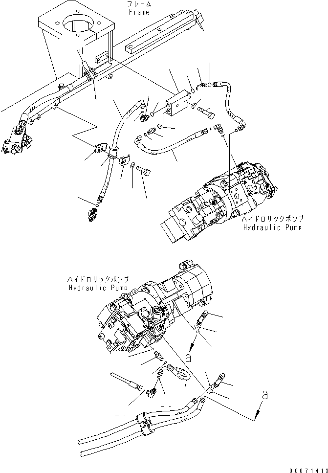 Шланг 423-62-42230 KOMATSU