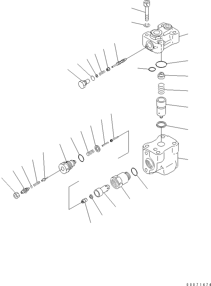 Фиксатор 702-21-35190 KOMATSU
