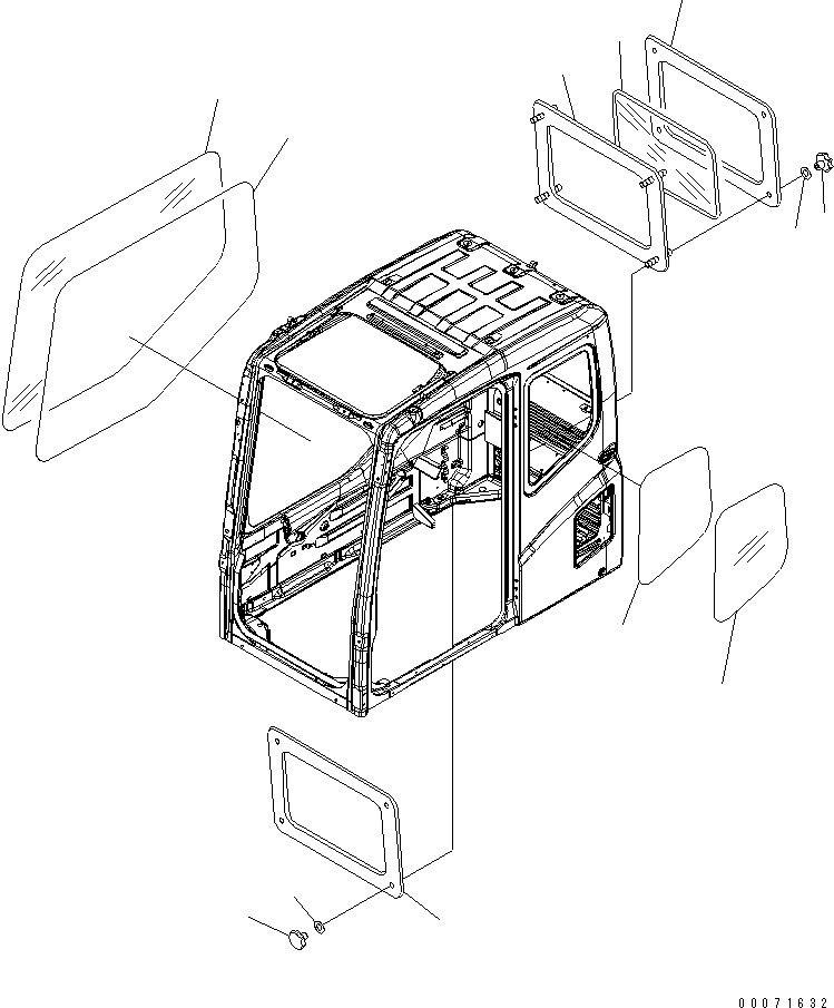 Рукоятка 207-54-A3460 KOMATSU