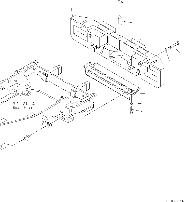 Крышка 427-46-25132 KOMATSU