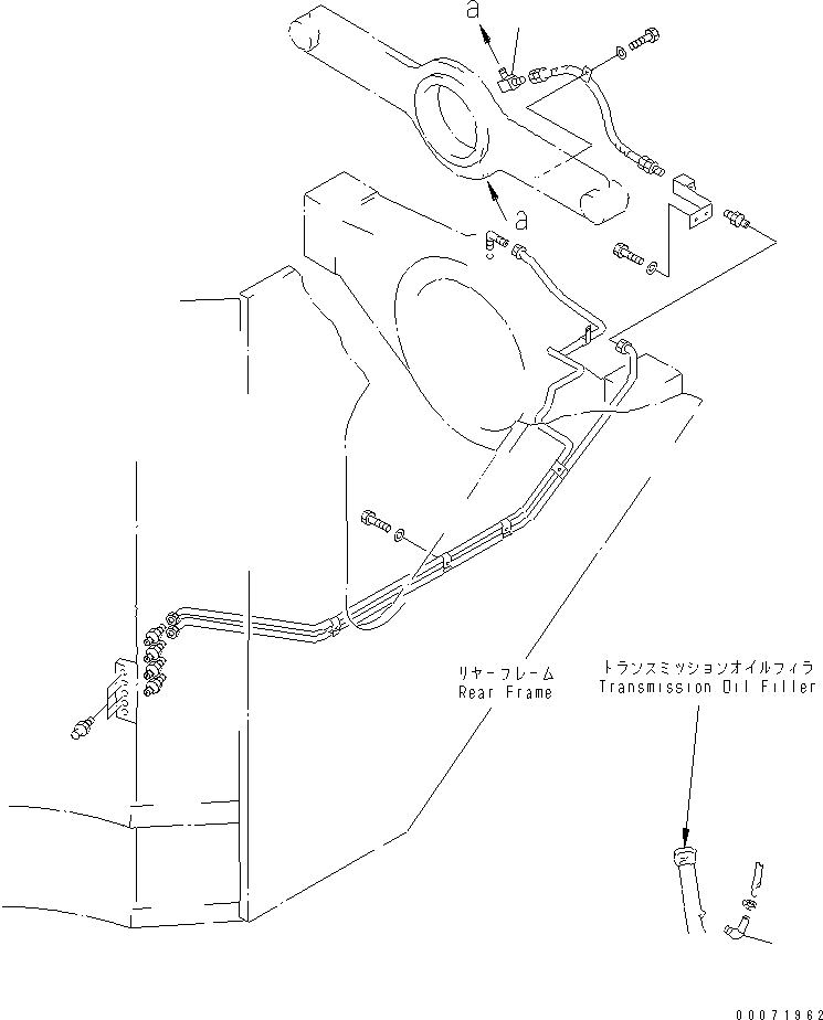 Угольник 232-43-54460 KOMATSU
