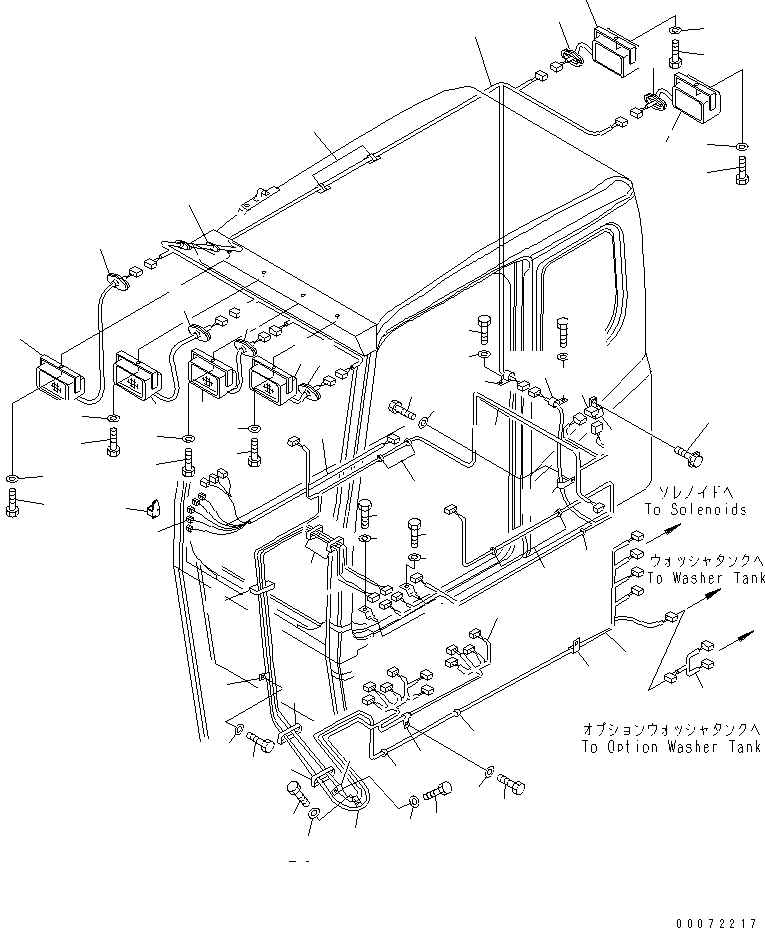 HARNESS,EXTENSION 207-06-A1660 KOMATSU