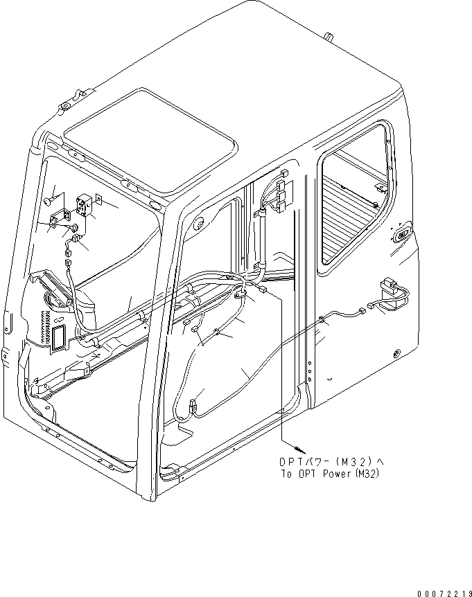 Жгут проводов 207-06-A8422 KOMATSU