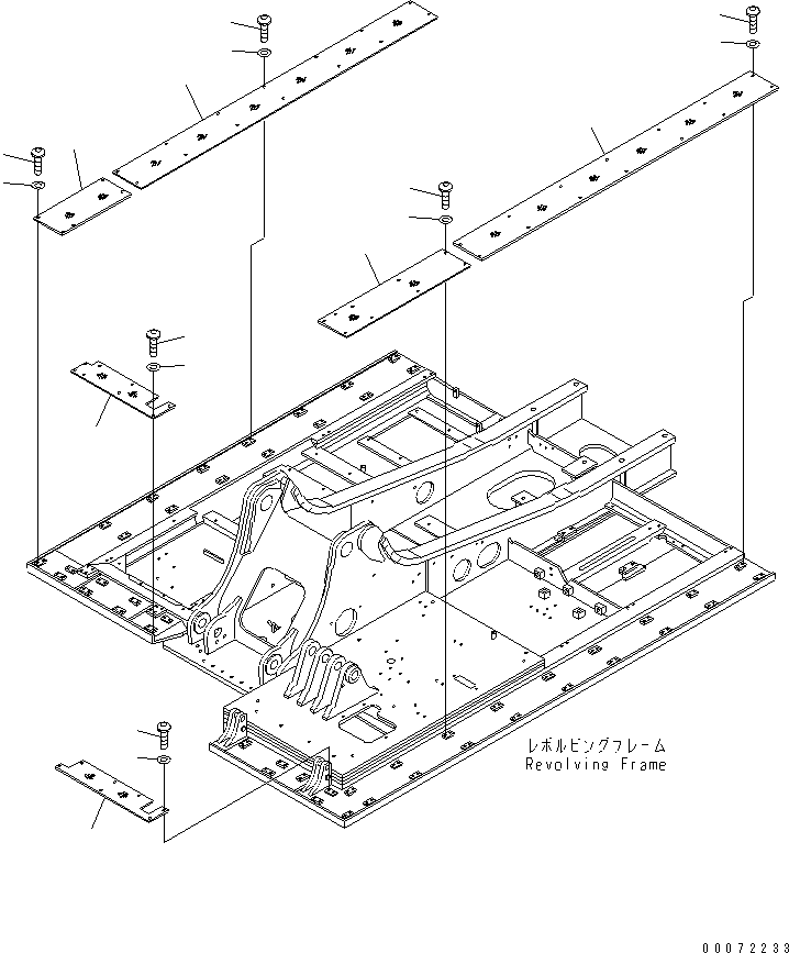 PLATE,SURE GRIP 206-54-A1400 KOMATSU