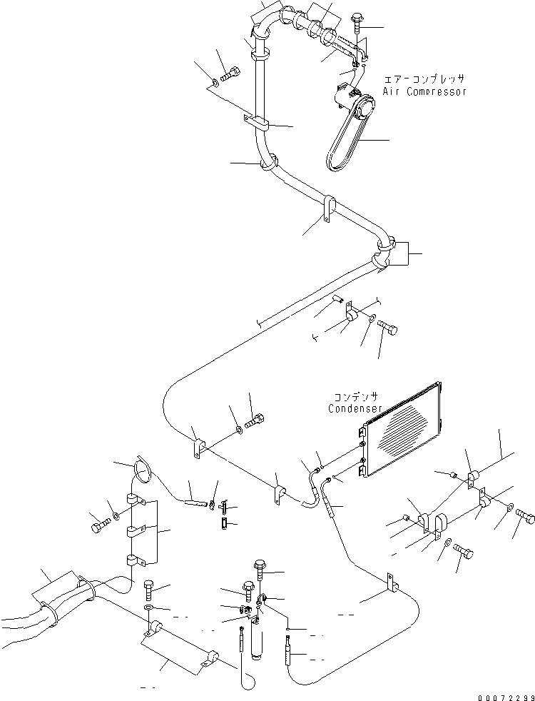 HOSE,(SEE FIG. K1110-16A0) (20Y-979-A670) KOMATSU