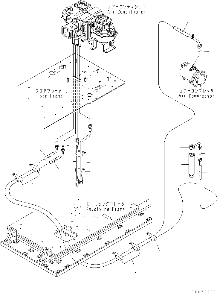Шланг 206-979-A141 KOMATSU