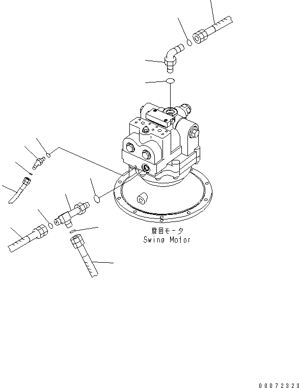 HOSE,(SEE FIG. H0340-01A0) (206-62-A1770) KOMATSU