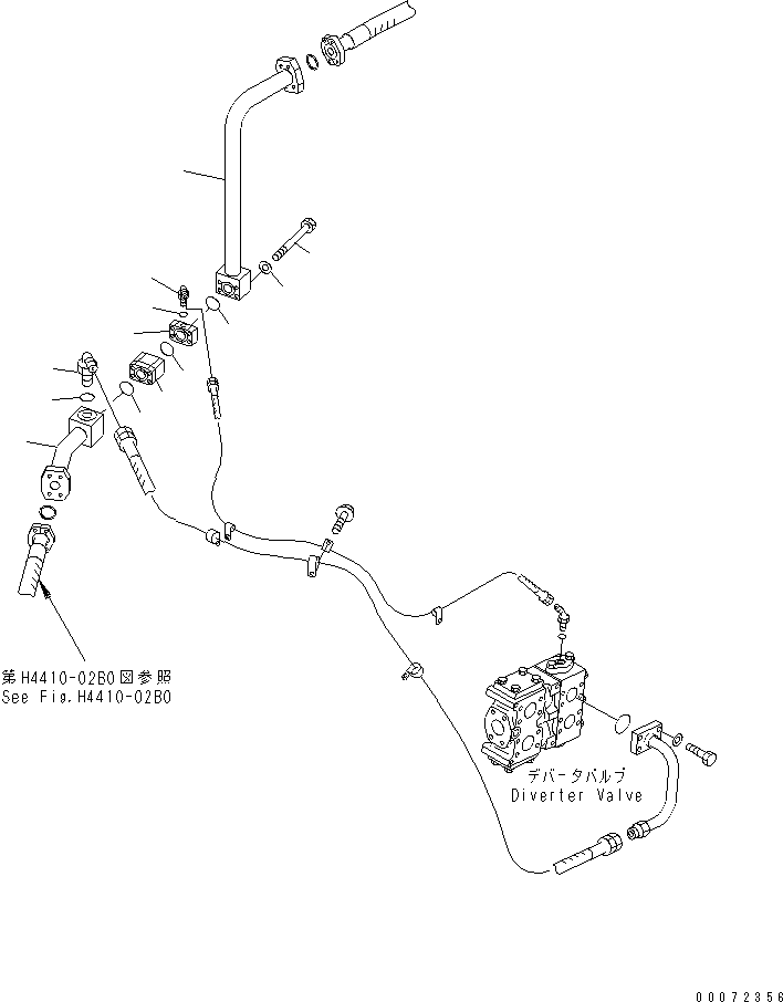 Трубка 426-875-3431 KOMATSU