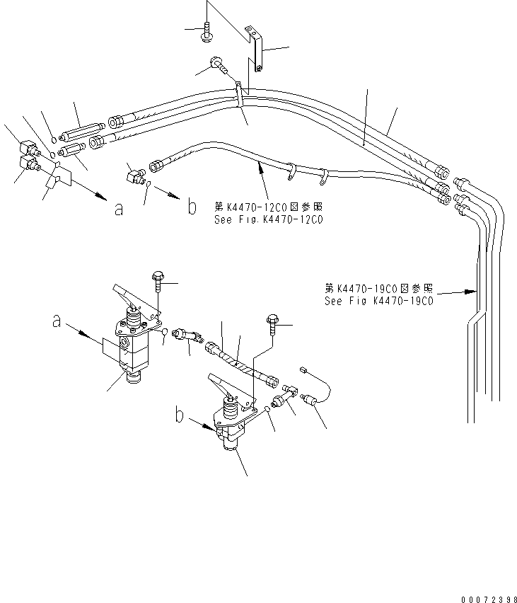 VALVE ASS'Y,TANDEM (426-43-37101) KOMATSU