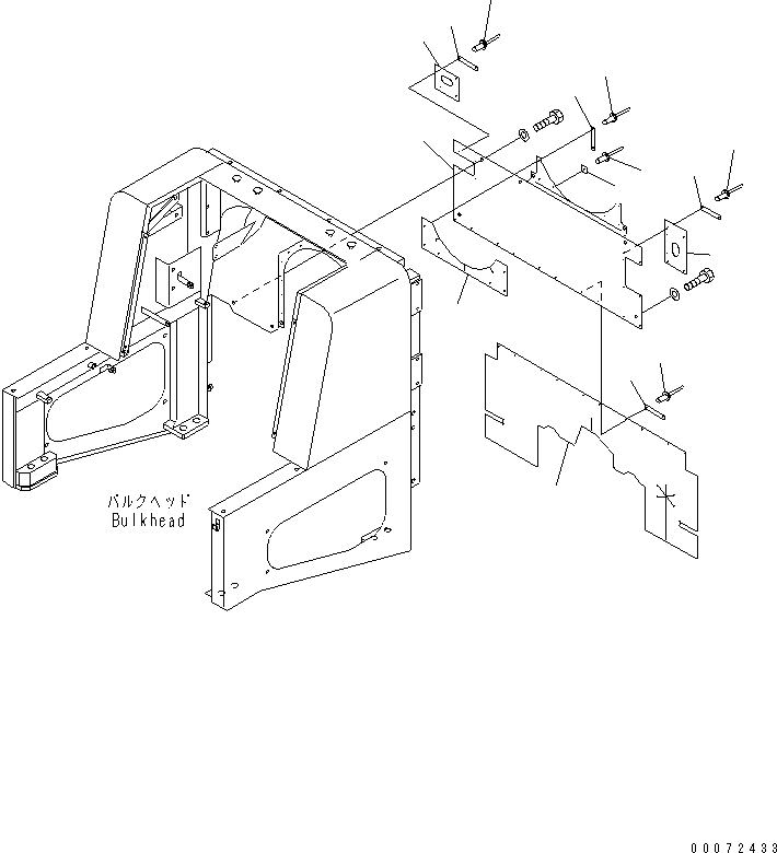 Резиновый элемент 426-54-31141 KOMATSU