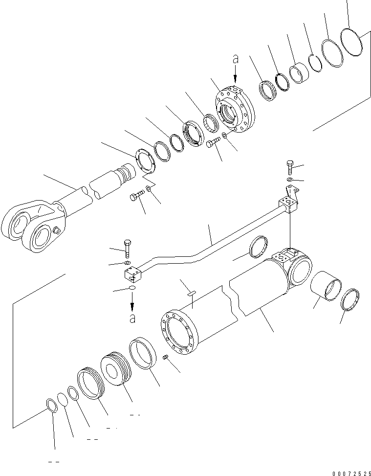 SERVICE KIT,LIFT CYLINDER 707-99-75550 KOMATSU
