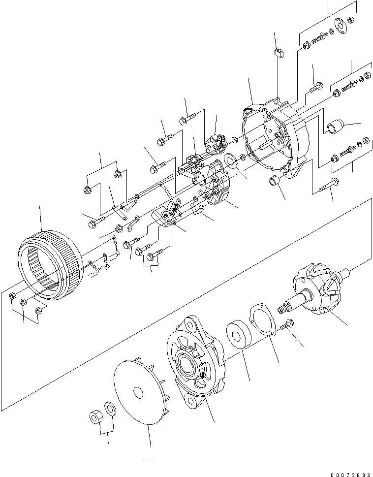 SCREW, MOUNTING 1268 363 H1 KOMATSU