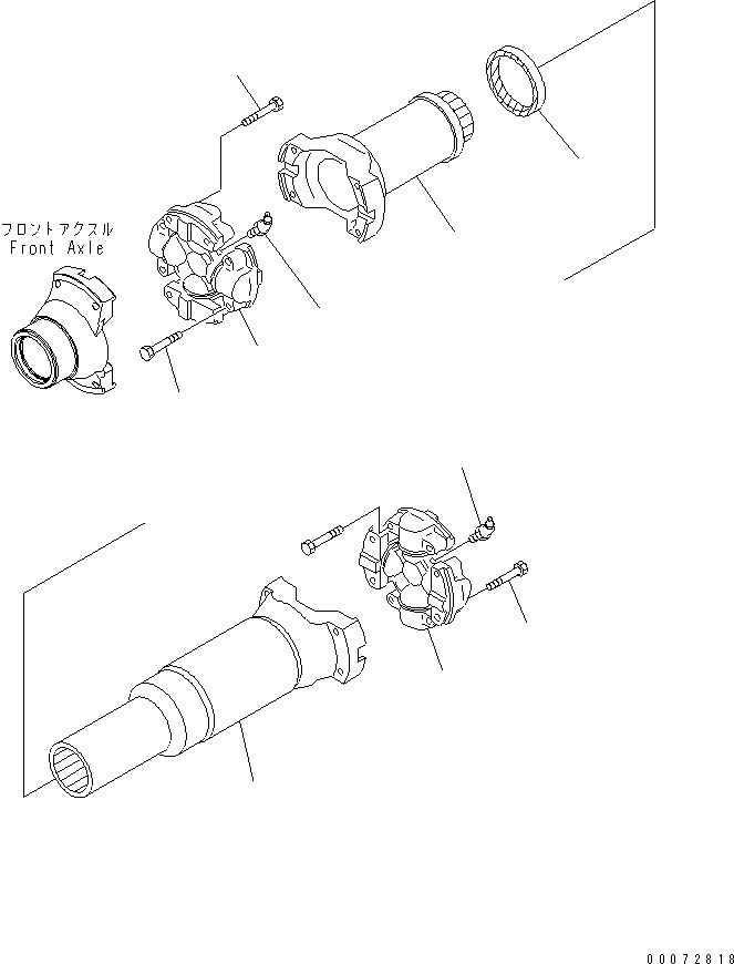 DRIVE SHAFT ASS'Y 426-20-33111 KOMATSU