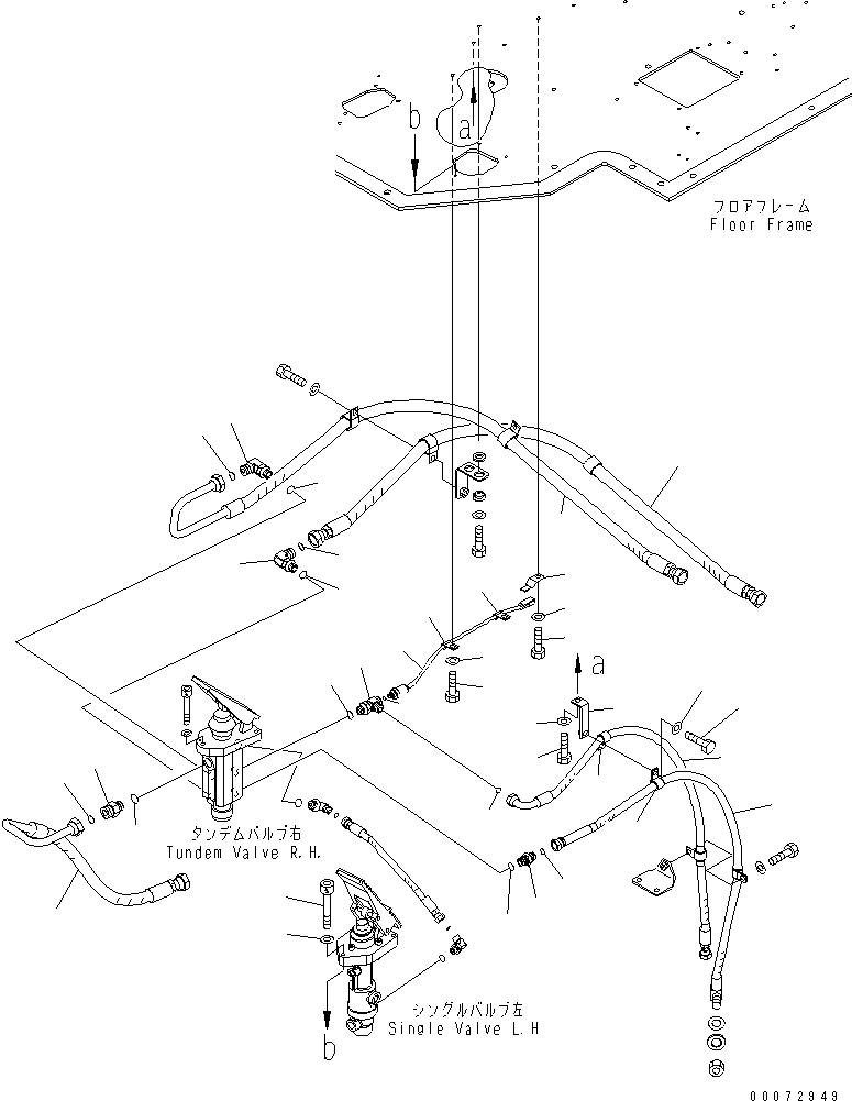 Шланг с торцевым уплотнением 02754-006A8 KOMATSU