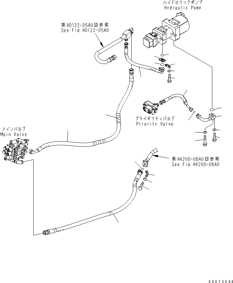 Шланг 417-U77-4490 KOMATSU
