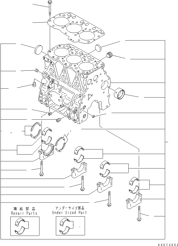Main Metal Assembly YM119810-02871 KOMATSU