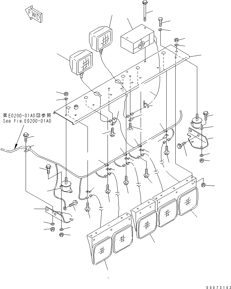 Жгут проводов 569-06-87411 KOMATSU