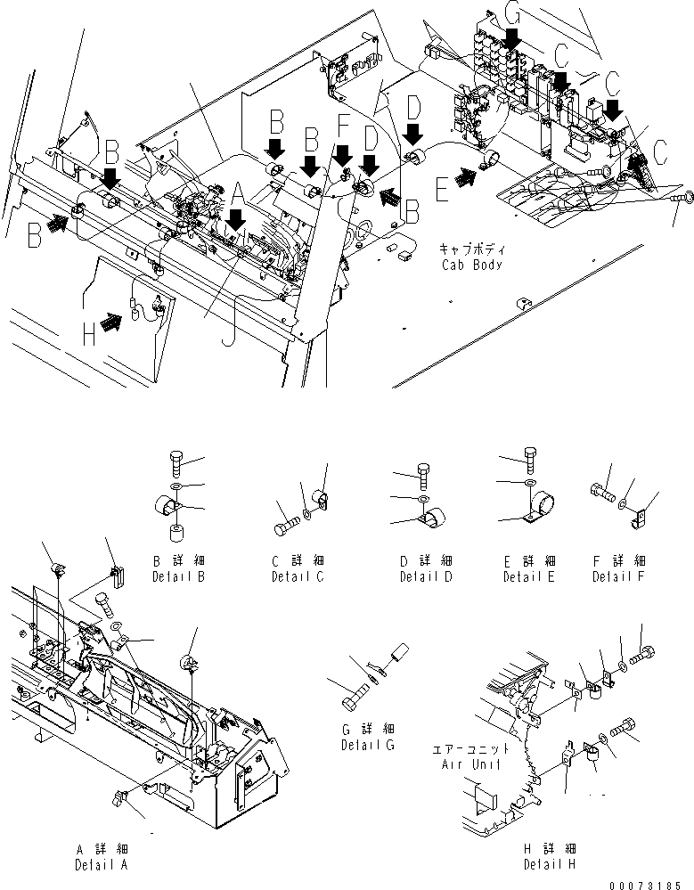 Жгут проводов 561-95-82611 KOMATSU