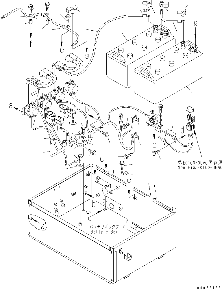 Кабель 08028-EE350 KOMATSU